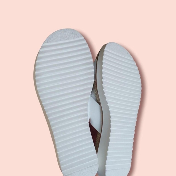 Kurt geiger carvella white leather sliders uk 5 new in box - Picture 3 of 5